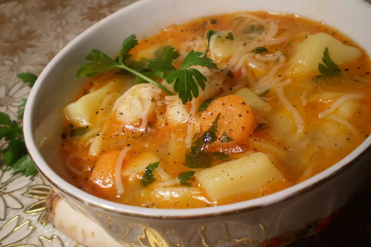 Рецепт крем-супа с картофелем и грибами