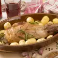 Ножа ягненка с картошкой