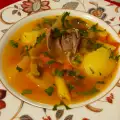 Суп из ягнятины с картофелем