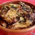 Вкусная ягнятина с большим количеством лука