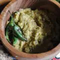 Айвар с баклажанами и зелеными сладкими перцами