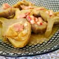 Артишок с пивом и беконом