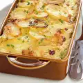 Картошка с ветчиной и сыром