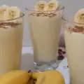 Банановый крем без яиц