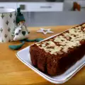 Простой банановый кекс без молока и яиц