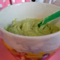 Пюре из авокадо с лимоном