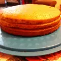 Белковый корж для торта