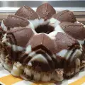 Эффектный торт из печеья в форме для кекса