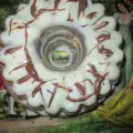 Торт из печенья в форме для кекса
