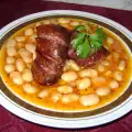 Вкусная фасоль с суджуком