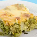 Брокколи с сырами в духовке