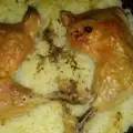 Куриные ножки с рисом в духовке без зажарки