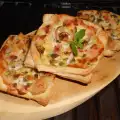 Неповторимо вкусные мини - пиццы из бутер теста
