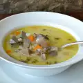 Белый суп из ягненка