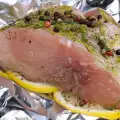 Толстолобик в пищевой фольге
