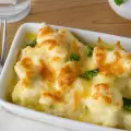 Запеканка из цветной капусты и сыра