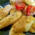 Куриное филе с медом, горчицей и оливковым маслом