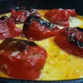 Фаршированные перцы в соусе