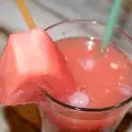 Безалкогольный коктейль из арбуза