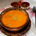 Самый вкусный суп из свиной рульки
