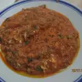 Каша из помидоров с яйцом по-деревенски