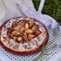 Галета с персиками и миндалем