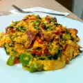 Вкусное весеннее блюдо с яйцами