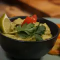 Гуакамоле с печеными овощами