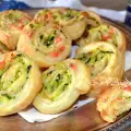 Рулетики для белого вина