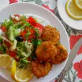 Хек в панировке из кукурузных хлопьев