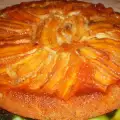 Карамельный пирог с бананами