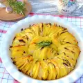 Картофель, запеченный с розмарином и чесноком