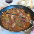 Мясное рагу со свининой с прослойкой жира