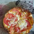 Кето корж для пиццы из сливочного сыра