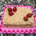 Классический торт Наполеон с кремом