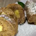 Кокосовый рулет с какао
