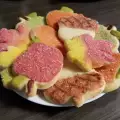 Красочное рождественское печенье