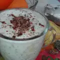 Простой крем с грушей и семенами чиа