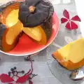 Карамельный пудинг в тыкве