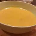 Крем суп из красной чечевицы и куркумы