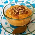 Крем из тыквы с грецкими орехами и корицей