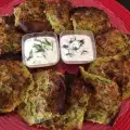 Котлетки из кабачков с брынзой