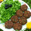 Котлеты из чечевицы и шпината