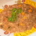 Вкусная чечевица с сельдереем