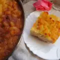 Макароны с карамелью в духовке