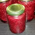 Малиновый джем с желатином