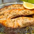 Маринованный лосось в духовке