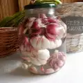 Чеснок, маринованный холодным способом