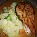 Маринованный лосось в духовке