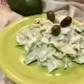 Молочный салат с айсбергом